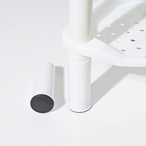 3 Tier Shower Caddy Organizer Shelf Corner, 13.5 x 10 x 26 Inches, Plastic - Image 5