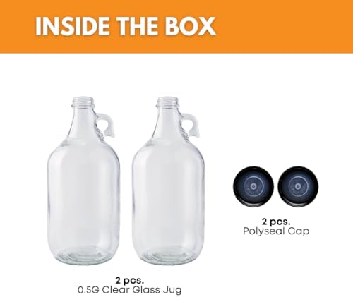 FastRack - 0.5 Gallon Glass Jugs | 2 Pack - Image 2