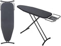 Ironing Board 48"x15" with Iron Rest, RAINHOL Black Full Size Iron Board by RAINHOL