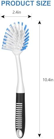 SetSail Dish Brush with Handle, 3 Pack Stiff Bristles Dish Scrubber - Image 2
