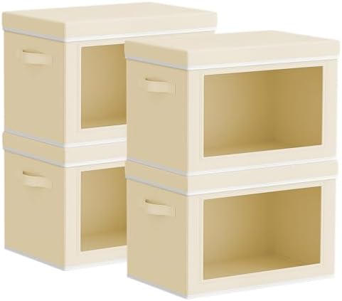 Homsorout Storage Bins with Lids by Homsorout