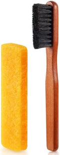 2 Pcs Suede Shoe Brush Nubuck Leather Cleaner Shoes Shine Dauber Crepe by ZJoey