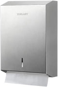Gorlary Paper Towel Dispenser Wall Mount, Keyless Magnetic Closure by Gorlary
