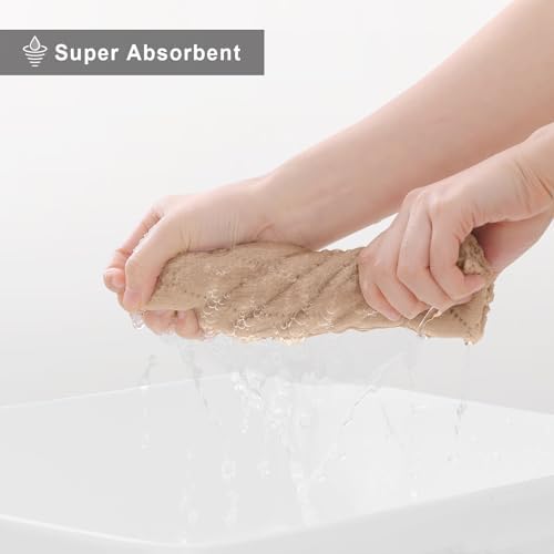 Homaxy 12 Pack Super Soft Absorbent Dish Cloths - Image 5
