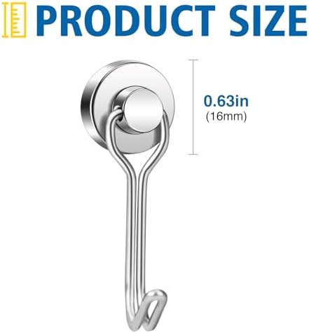 E BAVITE Swivel Swing Magnetic Hooks - Image 2