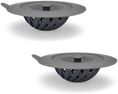Full Circle Catch & Close Sink Strainer 2 Pack, Durable by FULLCIRCLE