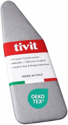 EuroPro Asymmetric Ironing Board Padded Cover Only by TIVIT
