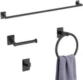 KLJKPA 4-Piece Bathroom Hardware Set, 32 inch Bathroom Towel Holder by KLJKPA
