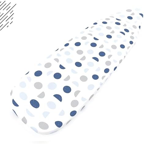 Encasa XO Ironing Board Cover and Pad, Thick Felt 49"x18" - Image 6