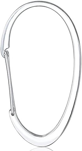 Silver Shower Curtain Rings, Rustproof Shower Curtain Hooks - Image 2