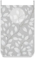 Grey Simple Leaves Hanging Laundry Hamper Door Hampers Bag Basket by Tatenale