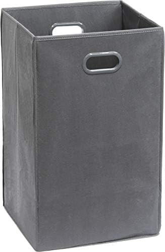 Simple Houseware Foldable Closet Laundry Hamper Basket, Dark Grey by SimpleHouseware