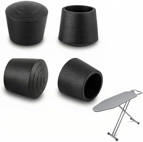 Rubber Leg Caps for Ironing Board, Floor Scratch & Noise Protection 4 Pack by Unknown