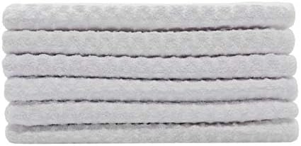 Microfiber Kitchen Cleaning Cloth, 12inch X 12inch, 6 Pack - Image 2