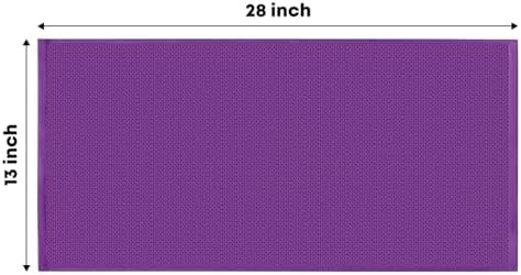 Artoid Mode 100% Cotton Purple Waffle Weave Kitchen Dish Cloths, 13x28 Inch - Image 7