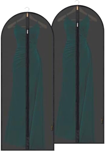 BALEINE 2PK Garment Bags for Hanging Clothes by BALEINE