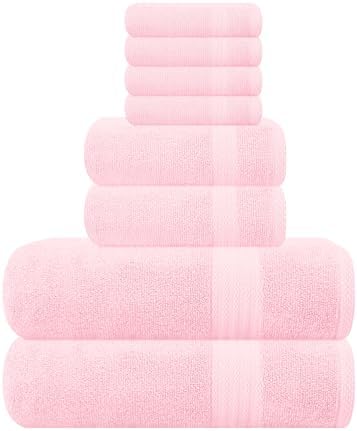 GLAMBURG Ultra Soft 8-Piece Towel Set by GLAMBURG