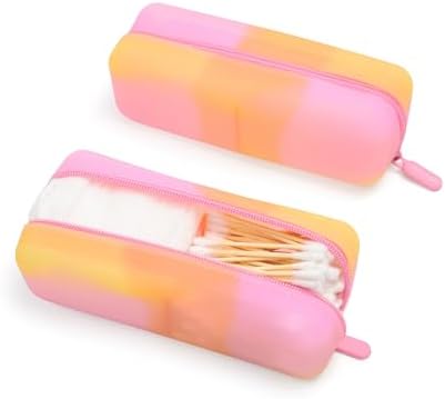 Cotton Pad Swab Travel Case, 2-in-1 Waterproof Organizer - Image 2