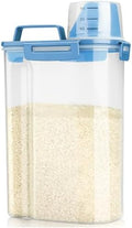Viretec Rice Airtight Storage Container, 3 to 5Lbs Cereal Dry Food Flour Bin by Viretec