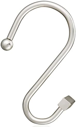 Nickel Shower Curtain Hooks, Rust Proof Shower Curtain Rings - Image 3