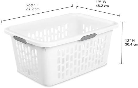 2-Bushel Plastic Laundry Hamper - Image 2