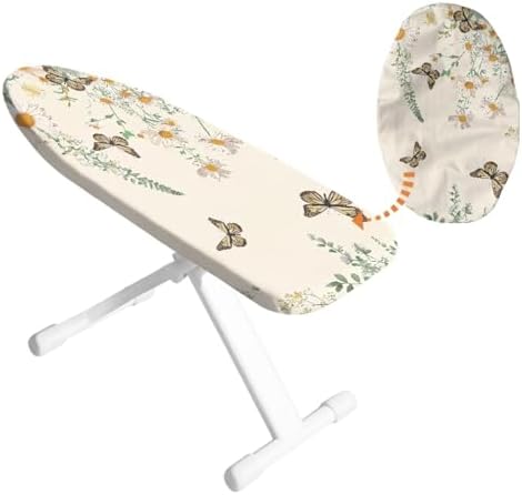 Butterfly Ironing Board Cover for Iron Pad Protector Daisy Ironing Board Covers by HUISEFOR