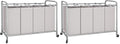 STORAGE MANIAC Laundry Sorter 4 Section, 47.5 Gal Laundry Hamper by STORAGEMANIAC