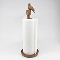 Paper Towel Holder Countertop, Faux Wood Color Paper Towel Stand by Unknown