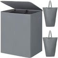 WOWLIVE 154L Double Laundry Hamper 2 Section by WOWLIVE