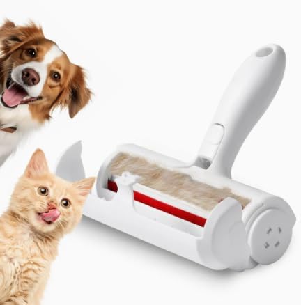 Pet Hair Remover Tool, Reusable Self-Cleaning Lint Roller - Image 2