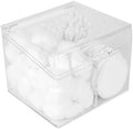 Adorila 2-Compartment Cotton Swab Holder by Adorila