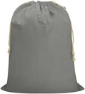 Canvas Laundry Bag 33"Wx 35"H, Extra Large Heavy Duty Hamper Liner, XL Grey by CALACH