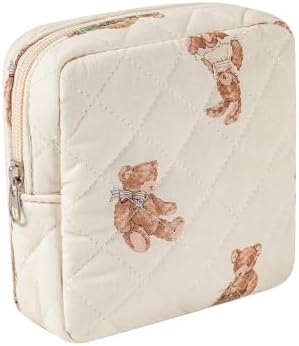 RSRSLEII Mini Quilted Makeup Pouch by RSRSLEII