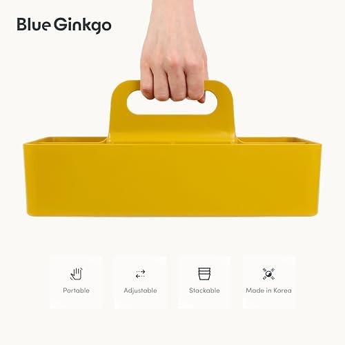 BLUE GINKGO Stackable Organizer Caddy, Made in Korea - Image 5