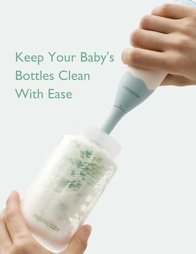 Momcozy Baby Bottle Brush Kit, Push-Press Foam Design - Image 6