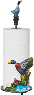 HOSUN Cast Iron Duck Paper Towel Holder Countertop Stand, Farmhouse Decor by HOSUN