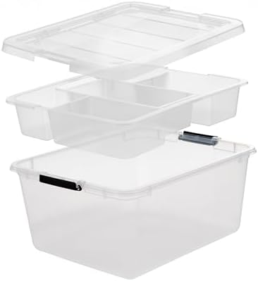 IRIS USA 6-Pack 18 Quart Clip Box - Image 6