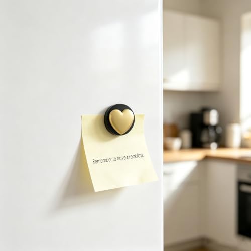6 Pcs Heavy Duty Magnetic Hook, Heart Shape Magnetic Hooks - Image 3