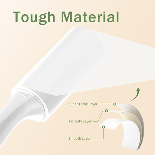 Mini Lint Roller 4 Pack for Pet Hair, 200 Sheets Total - Image 4