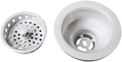Westbrass A214-50 3-1/2" Post Style Large Kitchen Sink Basket Strainer - Image 4