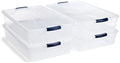 Rubbermaid Cleverstore 42 Quart Stackable Plastic Storage Container Organizer by Unknown