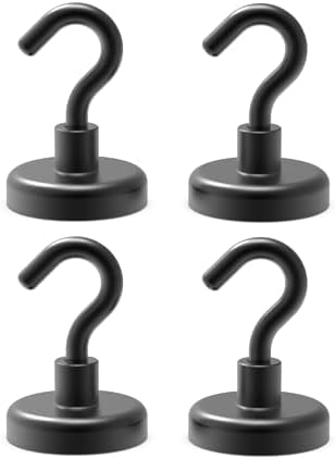 Ant Mag Strong Magnet Hooks for Hanging 80LBS Heavy Duty Neodymium Hooks Used by AntMag