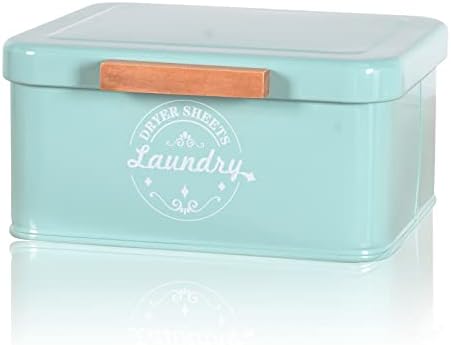 Dryer Sheet Holder Dispenser Container by EasierLaundrySimplerLife