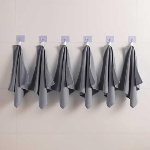 Microfiber Glass Cleaning Cloth 8 Pack, 16 Inch x 12 Inch, Lint Free Quickly - Image 6