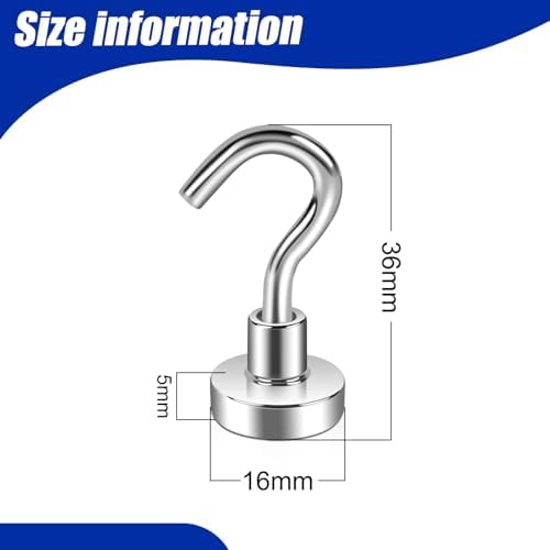 120 Pack Magnetic Hook Heavy Duty - Image 2