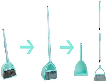 Mini Broom with Dustpan-Small Housekeeping Cleaning Sweep - Image 3