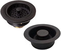 Westbrass A2165-12A 4-1/4" OD Post Style Large Kitchen Basket Strainer by Westbrass