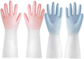 Dish Gloves for Women, Rubber Gloves for Cleaning Bathroom by Unknown