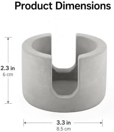 Diatomite Stone Sponge Holder, Compact Sponge Caddy - Image 2