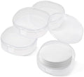 4Pcs Travel Cotton Round Holder, Cotton Pad Container by Unknown